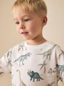 Next Short Sleeve All-Over Print T-Shirt (3 Month-7 Years) (3mths-7yrs)^BOY Tops|Tops