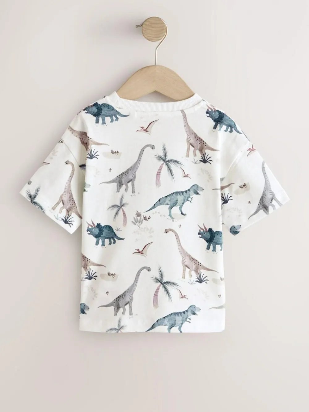 Next Short Sleeve All-Over Print T-Shirt (3 Month-7 Years) (3mths-7yrs)^BOY Tops|Tops