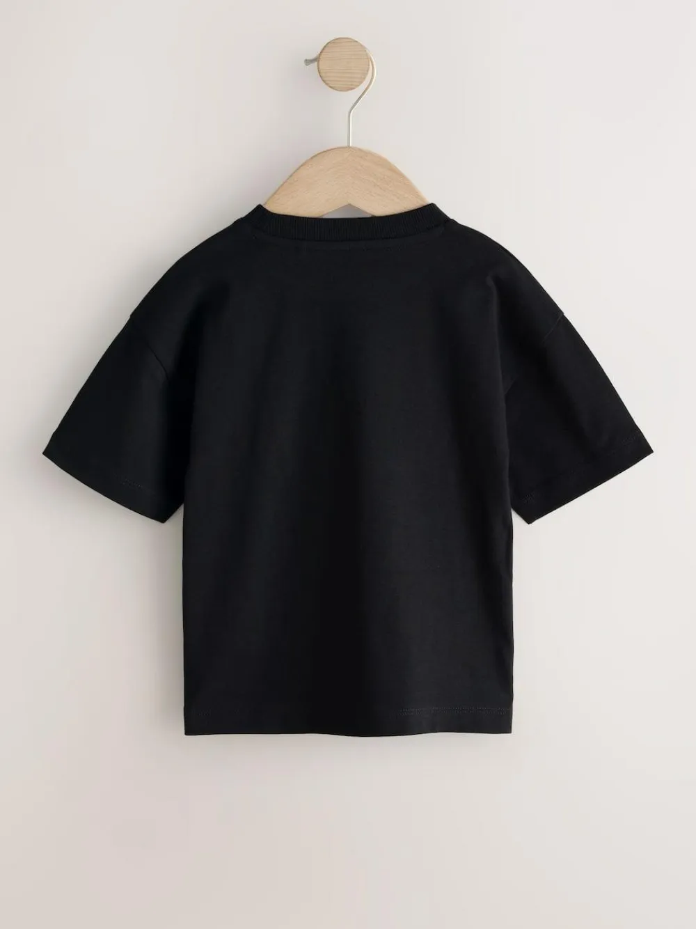 Next Small Short Sleeve Graphic T-Shirts 5 Pack (3mths-7yrs) White/Blue/Green/Black/Purple