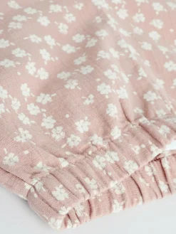 Next White/Brown Baby Long Sleeve Top and Trousers Set 2 Piece (0mths-2yrs)^ Tops|Cosy Club