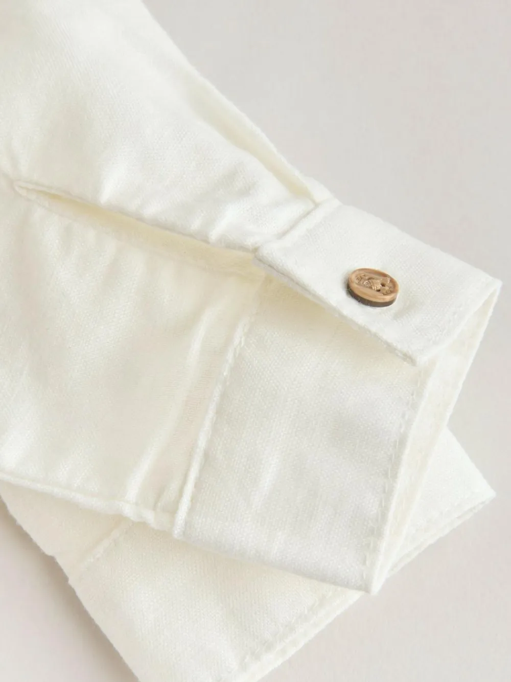 Online Next Shirt and Trousers Baby Set (0mths-3yrs) White/Orange Stripe