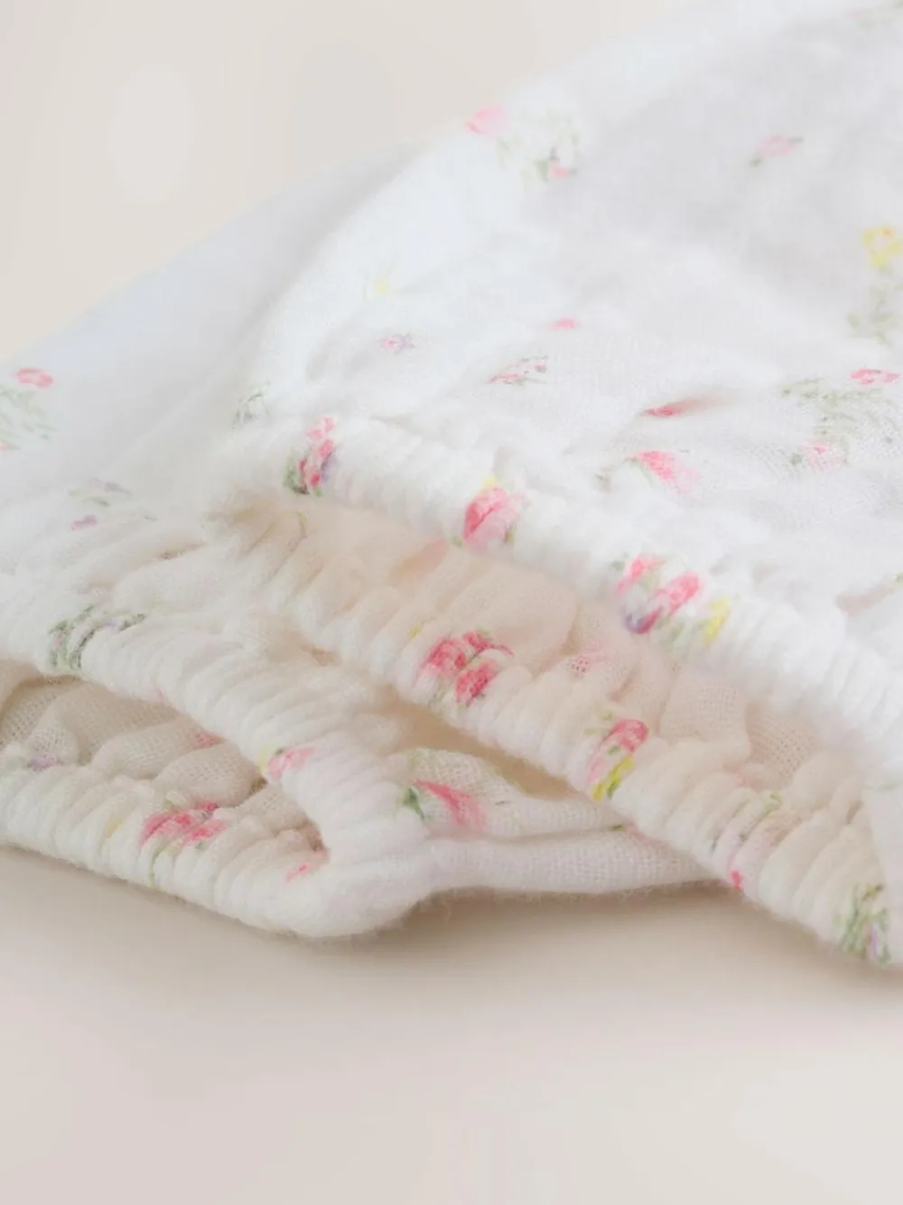 Clearance Next White/Pink Ditsy Baby Bloomer Rompers Set 2 Piece with Tights (0mths-3yrs)