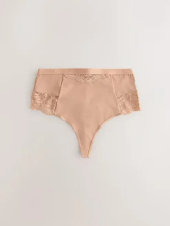 Next Tummy Control Light Shaping High Waist Thongs 2 Pack^Women Shapewear