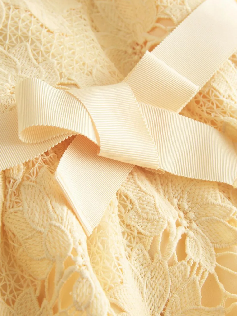 Hot Next Lace Occasion Dress (3-16yrs) Yellow